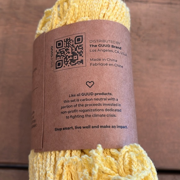 NWT GUUD Set of 2 Net Market Totes - Picture 8 of 10